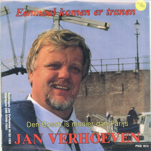 Jan Verhoeven - Eenmaal Komen Er Tranen 05159 Vinyl Singles Goede Staat