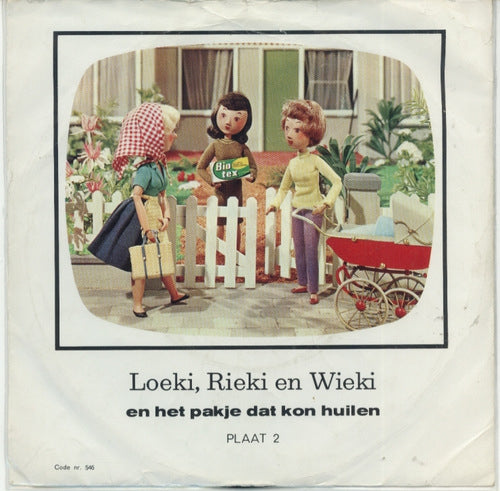 No Artist - Loeki, Rieki En Wieki - Plaat 2 (Bio-Tex) 39725 Vinyl Singles Goede Staat