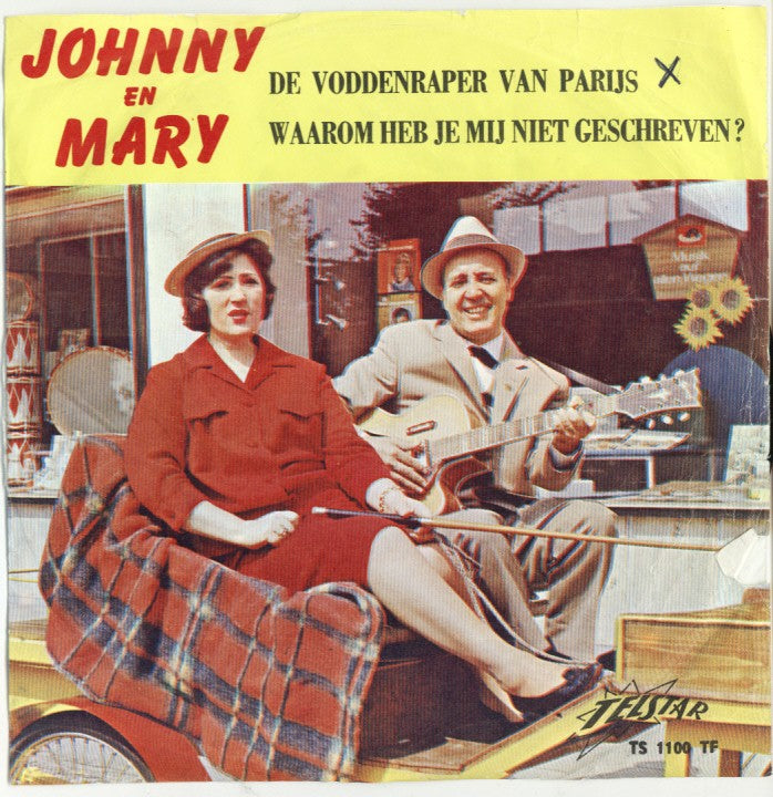 Johnny En Mary - De Voddenraper Van Parijs Vinyl Singles Goede Staat