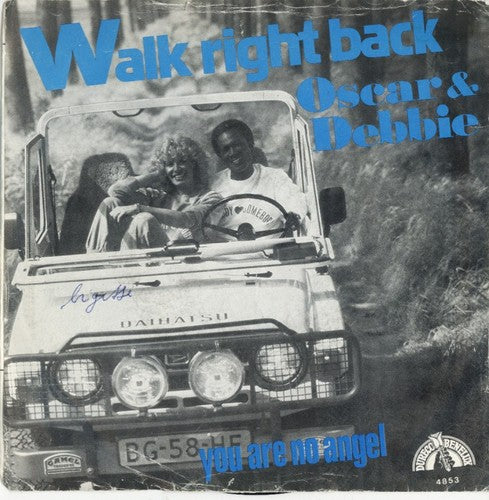 Oscar & Debbie - Walk Right Back 30780 Vinyl Singles Goede Staat