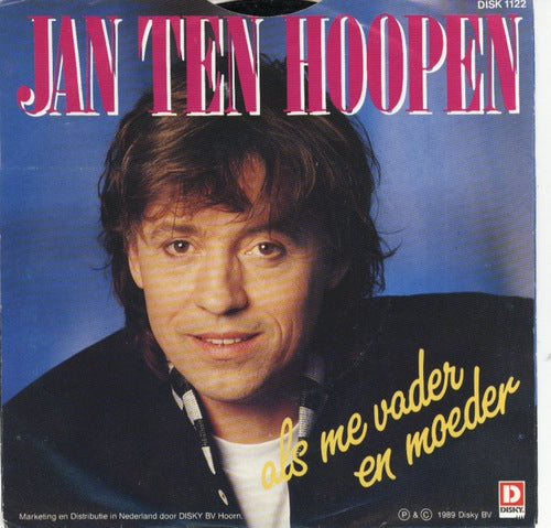 Jan Ten Hoopen - Je Bent Alles 27866 Vinyl Singles Goede Staat