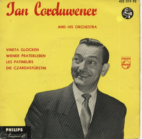 Jan Corduwener And His Orchestra - Vineta Glocken (EP) 01052 Vinyl Singles EP Goede Staat