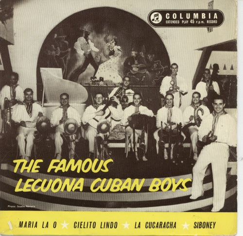 Lecuona Cuban Boys - The Famous Lecuona Cuban Boys (EP) 01058 Vinyl Singles EP Goede Staat