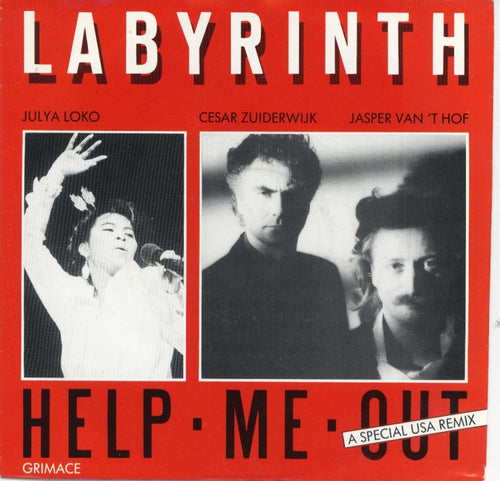 Labyrinth - Help Me Out 01096 Vinyl Singles Goede Staat