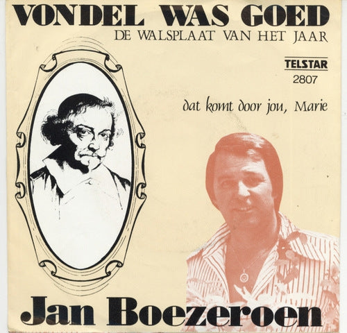 Jan Boezeroen - Vondel Was Goed 17556 Vinyl Singles Goede Staat