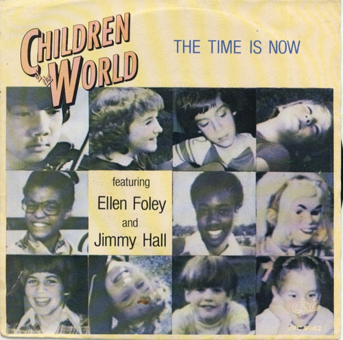 Ellen Foley & Jimmy Hall - Children World 01325 Vinyl Singles Goede Staat