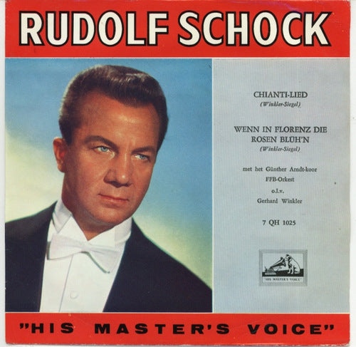 Rudolf Schock - Chianti-lied 01468 Vinyl Singles Goede Staat