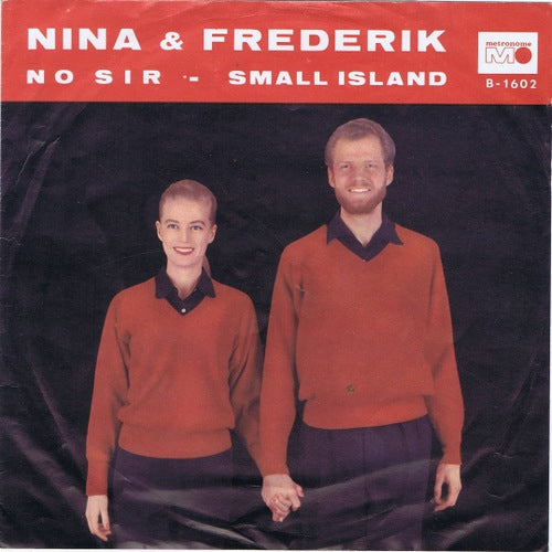 Nina & Frederik - No Sir 01539 Vinyl Singles Goede Staat