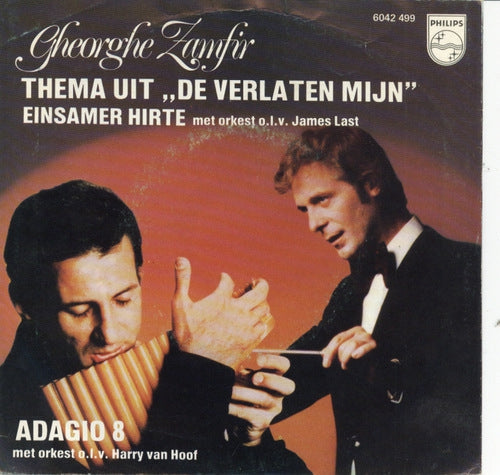 Gheorge Zamfir - Thema Uit De Verlaten Mijn 19764 Vinyl Singles Goede Staat