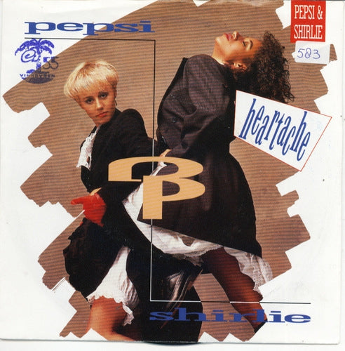 Pepsi & Shirlie - Heartache 16651 Vinyl Singles Goede Staat