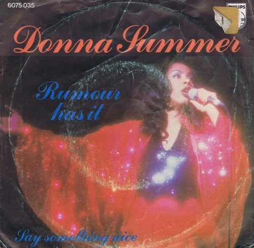 Donna Summer - Rumour Has It 06956 Vinyl Singles Goede Staat