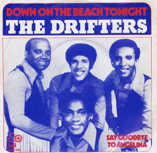 Drifters - Down On The Beach Tonight 01989 Vinyl Singles Goede Staat