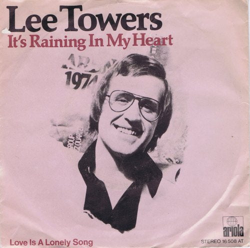 Lee Towers - It's Raining In My Heart 32239 Vinyl Singles Goede Staat