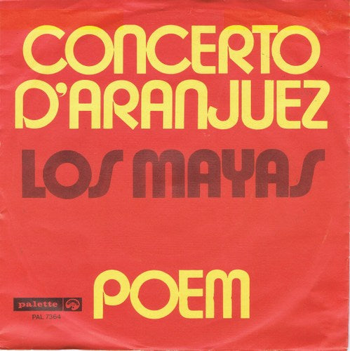 Los Mayas - Concerto D'Aranjuez 02101 Vinyl Singles Goede Staat