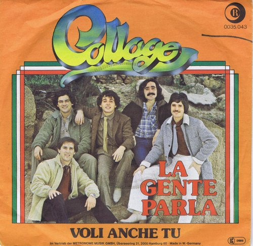 Collage - La Gente Parla 02226 Vinyl Singles Goede Staat