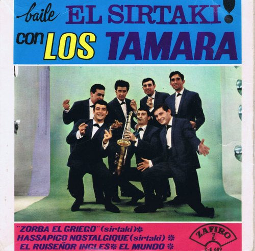 Los Tamara - Baile El Sirtaki Con Los Tamara (EP) 02250 Vinyl Singles EP Goede Staat