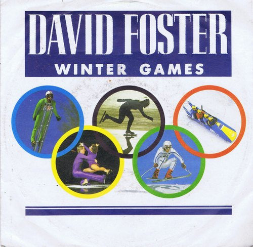 David Foster - Winter Games 19940 Vinyl Singles Goede Staat