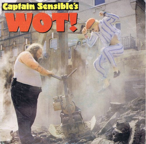 Captain Sensible's - Wot! 38527 Vinyl Singles Goede Staat