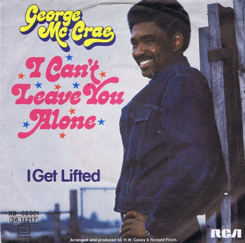 George McCrae - I Can't Leave You Alone 12029 Vinyl Singles Goede Staat