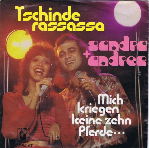 Sandra & Andres - Tschinderassassa 02583 Vinyl Singles Goede Staat