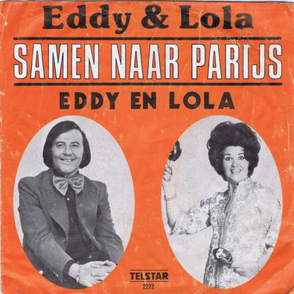 Eddy & Lolla - Samen Naar Parijs 02720 Vinyl Singles Goede Staat