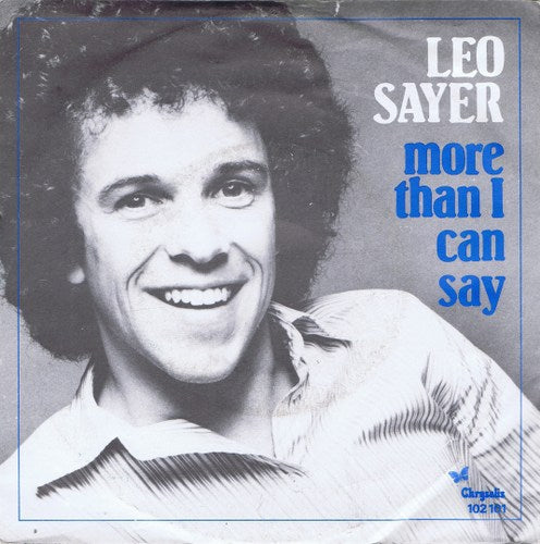 Leo Sayer - More Than I Can Say 39379 Vinyl Singles Goede Staat