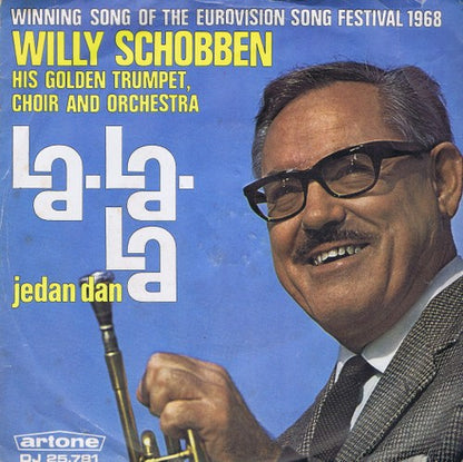 Willy Schobben - La-La-La 12551 Vinyl Singles Goede Staat