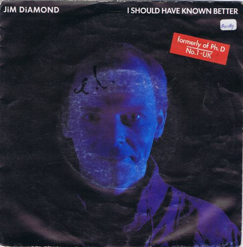 Jim Diamond - I Should Have Known Better 19965 (B) Vinyl Singles Goede Staat