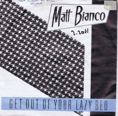 Matt Bianco - Get Out Of Your Lazy Bed 04058 Vinyl Singles Goede Staat