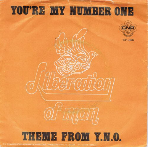 Liberation of man - You're My Number One 35851 Vinyl Singles Goede Staat