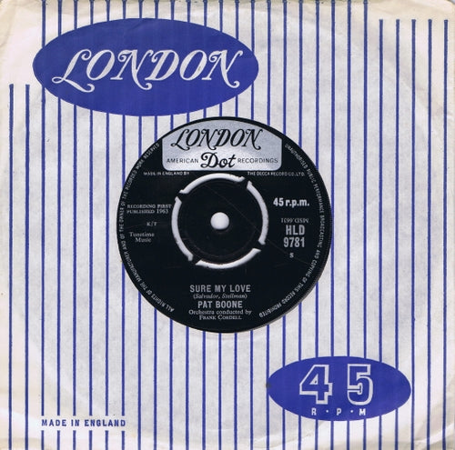 Pat Boone - I'll Find You Again 03310 Vinyl Singles Goede Staat