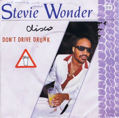 Stevie Wonder - Don't Drive Drunk 03394 Vinyl Singles Goede Staat