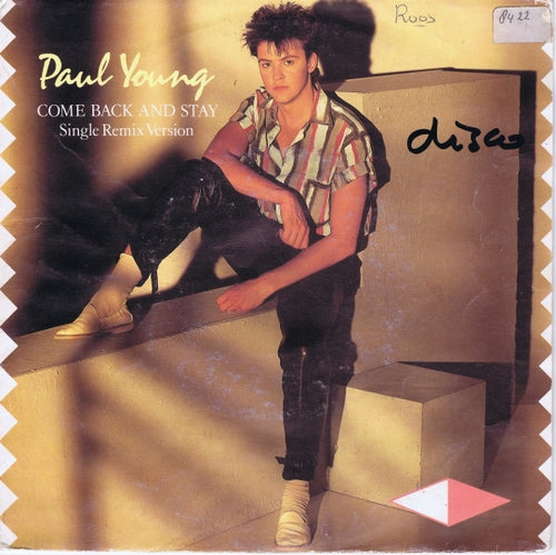 Paul Young - Come Back And Stay 36572 Vinyl Singles Goede Staat