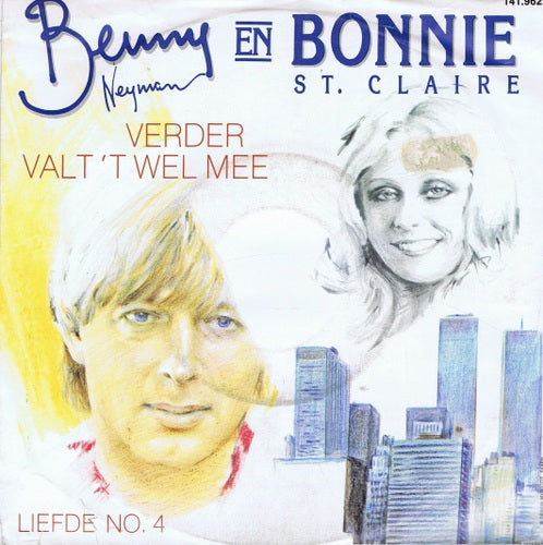 Benny Neyman & Bonnie St. Claire - Verder Valt 't Wel Mee 05456 Vinyl Singles Goede Staat