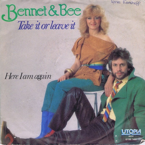 Bennet & Bee - Take It Or Leave It 27763 Vinyl Singles Goede Staat