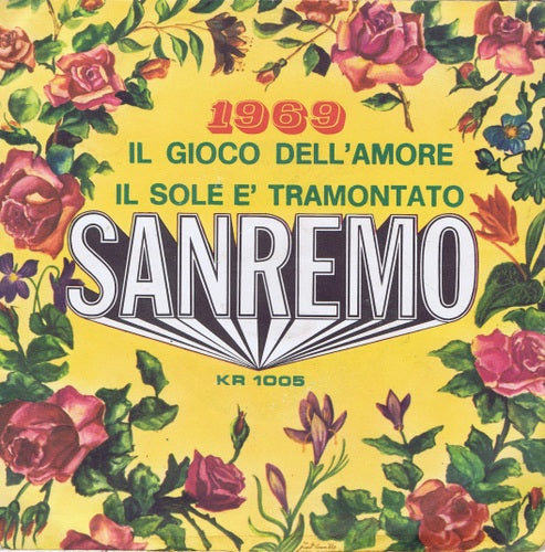 Pia Rita / Giuliano / Orchestra Karabo - Il Gioco Dell'Amore / Il Sole È Tramontato 03926 Vinyl Singles Goede Staat