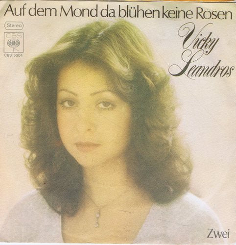 Vicky Leandros - Auf Dem Mond Da Blühen Keine Rosen 29906 Vinyl Singles Goede Staat