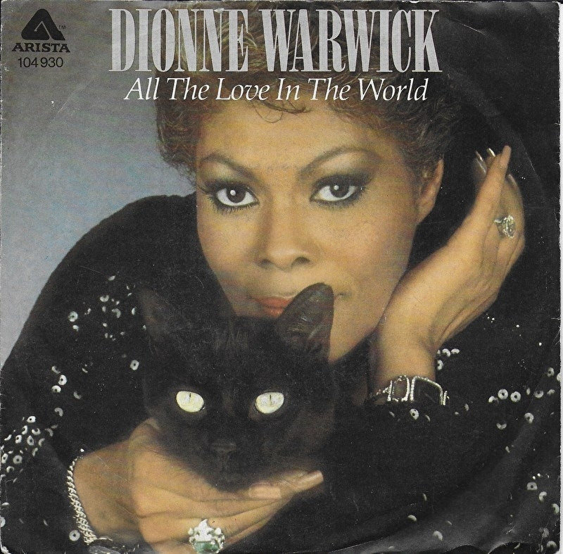 Dionna Warwick - All The Love In The World 12867 13295 Vinyl Singles Goede Staat