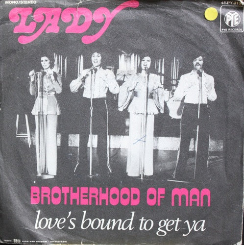 Brotherhood Of Man - Lady 05891 26300 Vinyl Singles Goede Staat