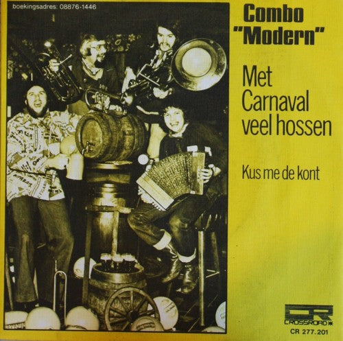 Combo Modern - Met carnaval veel hossen 06256 Vinyl Singles Goede Staat