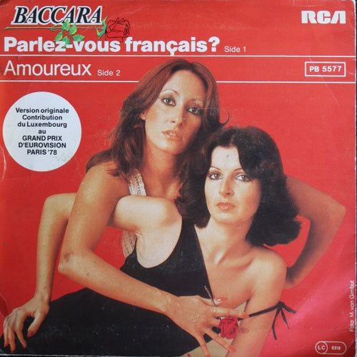 Baccara - Parlez-Vous Francais 06388 12976 07601 Vinyl Singles Goede Staat