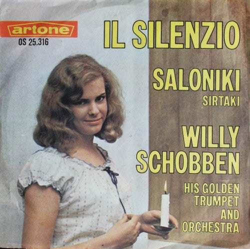 Willy Schobben - Il Silenzio 15058 Vinyl Singles Goede Staat