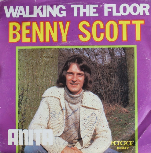 Benny Scott - Walking the floor 06758 Vinyl Singles Goede Staat