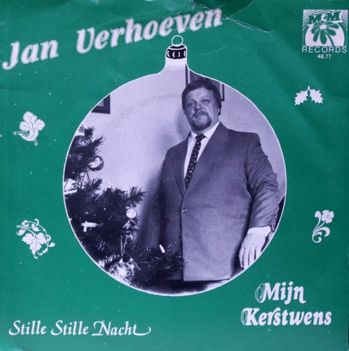 Jan Verhoeven - Mijn Kerstwens 07173 Vinyl Singles Goede Staat