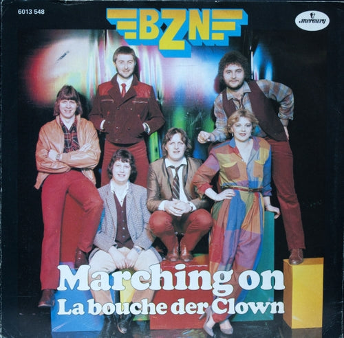 BZN - Marching On 11517 Vinyl Singles Goede Staat