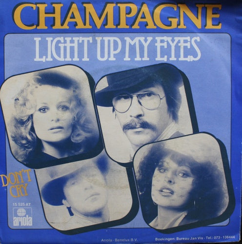 Champagne - Light Up My Eyes 36434 Vinyl Singles Goede Staat