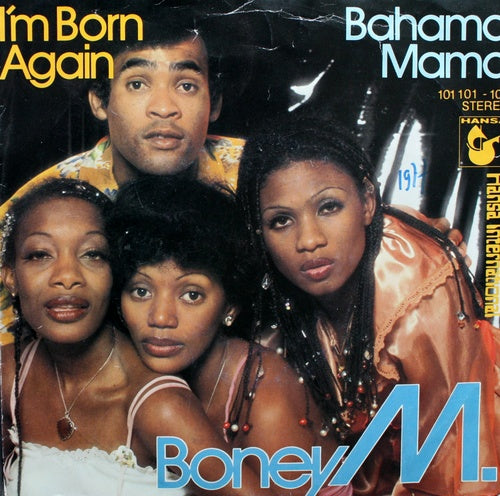 Boney M. - I'm Born Again 30580 Vinyl Singles Goede Staat