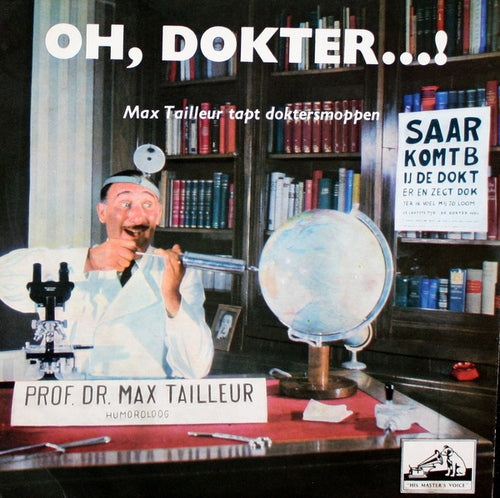 Max Tailleur - Oh, Dokter (EP) Vinyl Singles EP Goede Staat