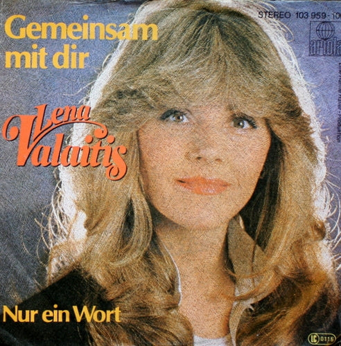 Lena Valaitis - Gemeinsam Mit Dir 07816 Vinyl Singles Goede Staat