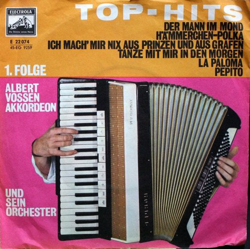 Albert Vossen - Top-Hits 1. Folge 08145 Vinyl Singles Goede Staat